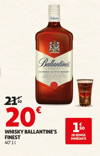 Offre: Whisky Ballantine's finest