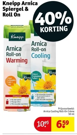 Aanbieding: Arnica Spiergel & Roll On