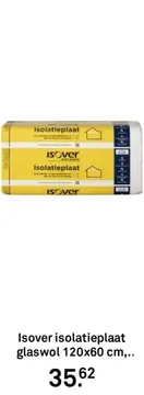 Aanbieding: Isover isolatieplaat glaswol