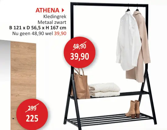 Promotie: Athena Kledingrek