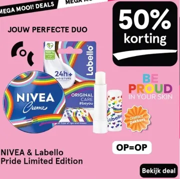 Aanbieding: NIVEA & Labello Pride Limited Edition