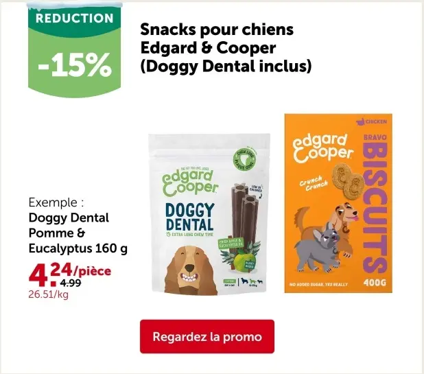 Offre: Snacks pour chiens