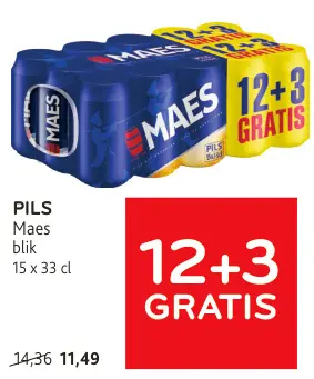 Promotie: Pils blik