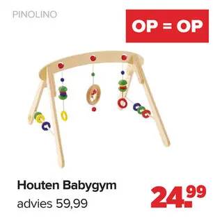 Promotie: Houten Babygym