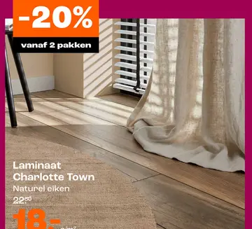 Aanbieding: Laminaat Charlotte Town