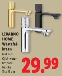 Aanbieding: Wastafelkraan