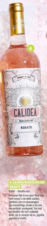 Promotie: Calidea basilicata igp rosato