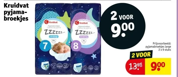 Aanbieding: Kruidvat pyjamabroekjes
