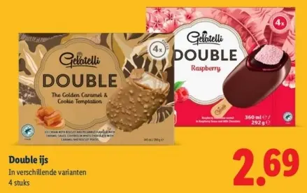 Aanbieding: Double ijs