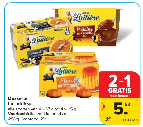 Promotie: Desserts