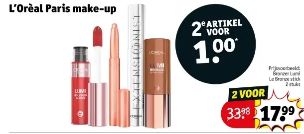 Aanbieding: L'Oréal Paris make-up