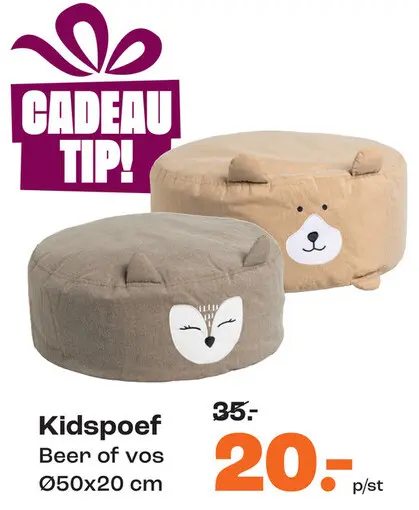 Aanbieding: Kidspoef