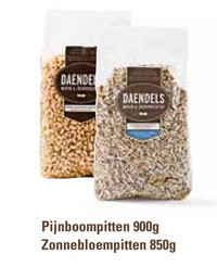 Aanbieding: Pijnboompitten
Zonnebloempitten