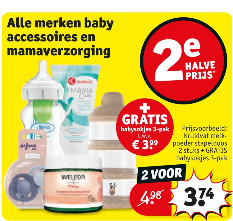 Aanbieding: Alle merken baby accessoires en mamaverzorging