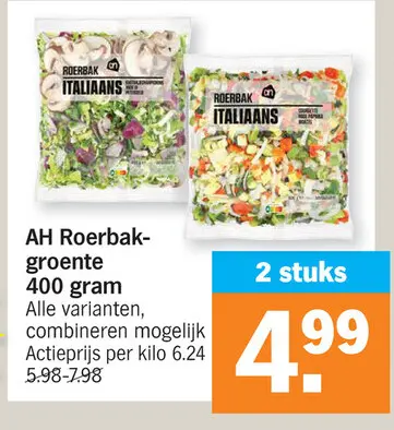 Promotie: Roerbak-groente