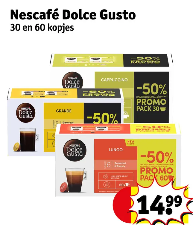 Aanbieding: Nescafé Dolce Gusto
