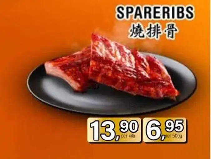 Aanbieding: Spareribs