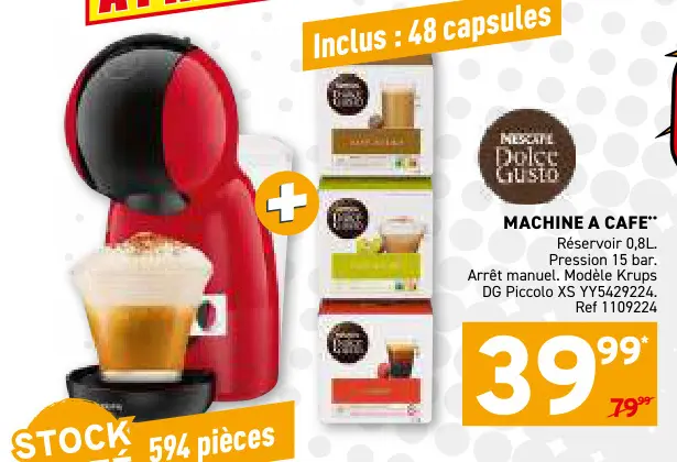 Offre: Machine a cafe
