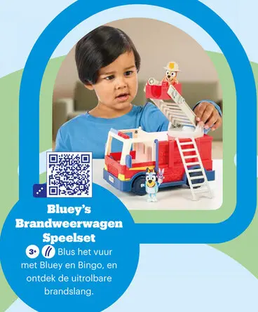 Aanbieding: Bluey's Brandweerwagen Speelset