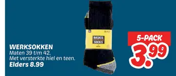 Aanbieding: WERKSOKKEN
