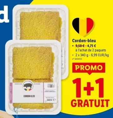 Offre: Cordon-bleu