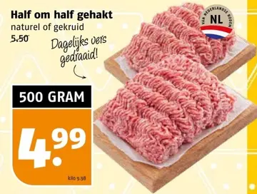 Aanbieding: Half om half gehakt