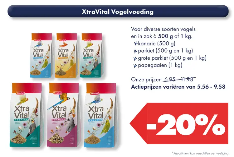 Aanbieding: XtraVital Vogelvoeding