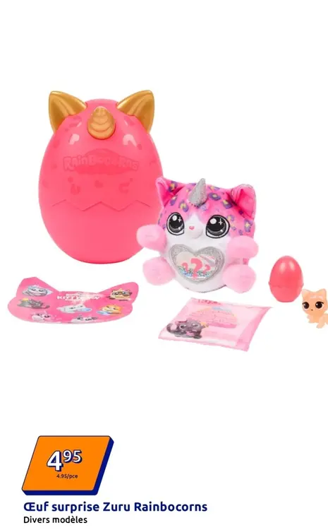 Offre: Œuf surprise Zuru Rainbocorns