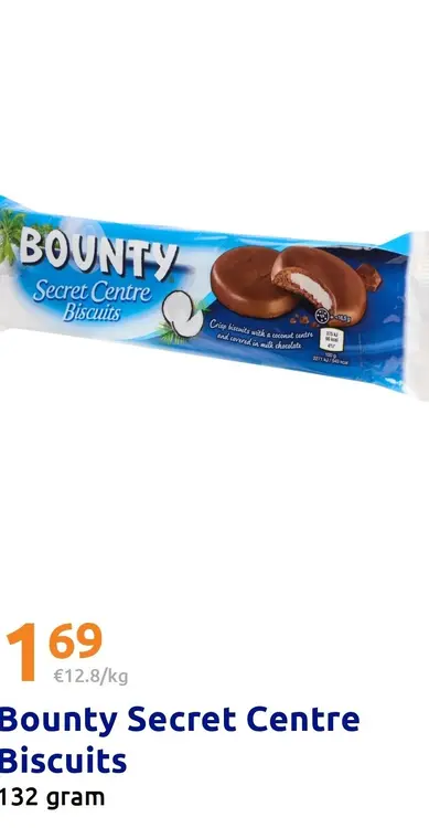 Aanbieding: Bounty Secret Centre Biscuits