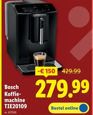 Promotie: Koffiemachine TIE20109