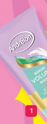Aanbieding: Andrélon Kokos Volume Boost 1 Min Masker 180 ML