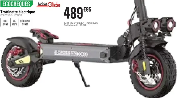 Offre: UrbanGlide Trottinette électrique