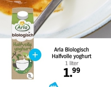 Aanbieding: Arla Biologisch Halfvolle yoghurt