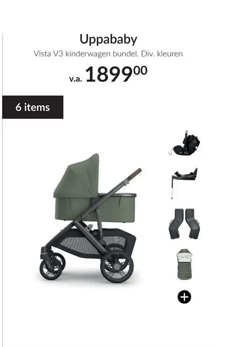 Aanbieding: Vista V3 kinderwagen bundel