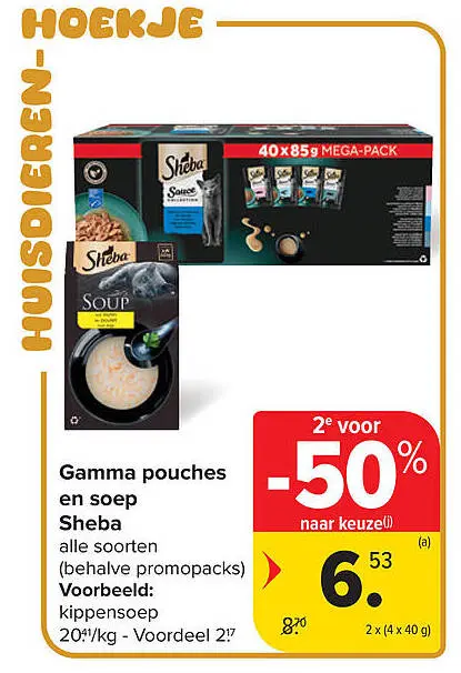 Promotie: Gamma pouches en soep