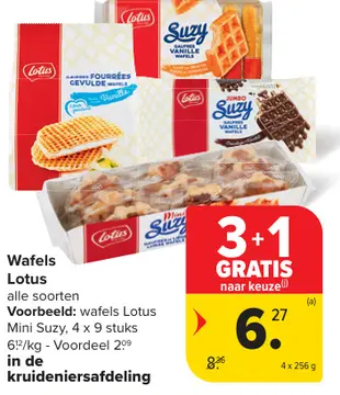Aanbieding: Wafels Lotus