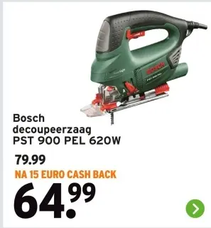 Aanbieding: decoupeerzaag PST 900 PEL 620W