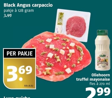 Aanbieding: Black Angus carpaccio