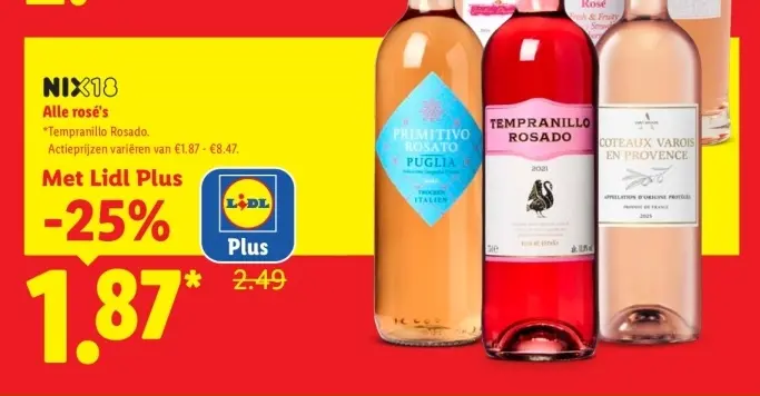 Aanbieding: Alle rosé