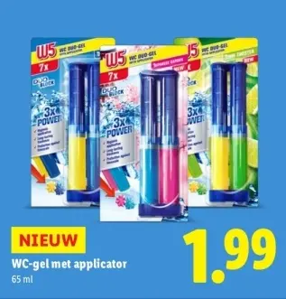 Aanbieding: WC-gel met applicator