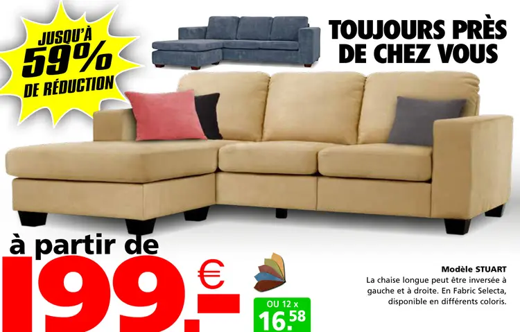 Offre: Canapé d'angle