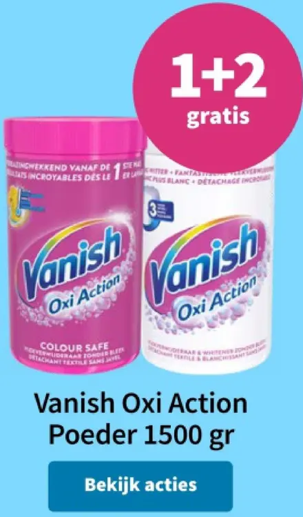 Promotie: Oxi Action Poeder