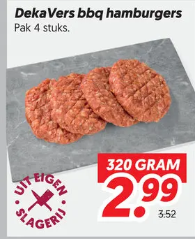 Bbq hamburgers