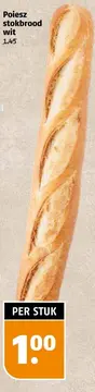 Aanbieding: Poiesz stokbrood wit