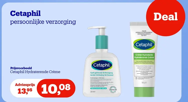 Promotie: Cetaphil Hydraterende Crème
