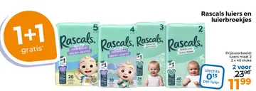 Aanbieding: Rascals luiers en luierbroekjes