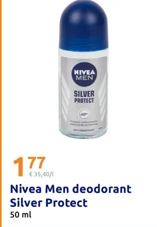 Aanbieding: Nivea Men deodorant Silver Protect