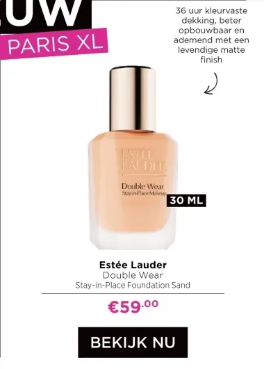 Aanbieding: Double Wear Stay-in-Place Foundation Sand