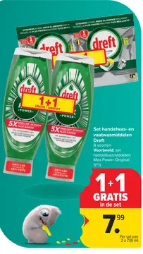 Aanbieding: Set handafwas- en vaatwasmiddelen