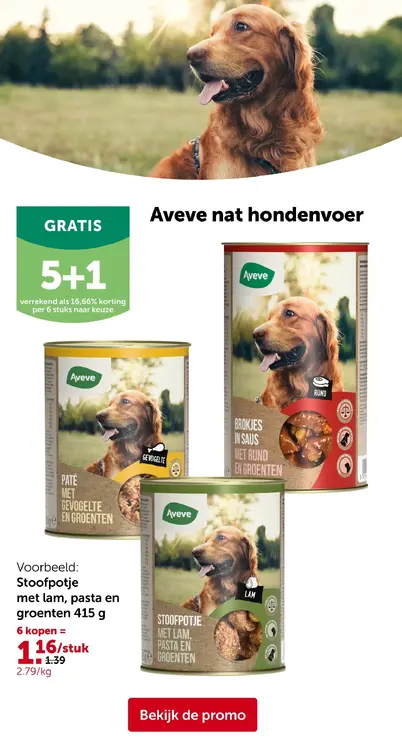 Promotie: Nat hondenvoer